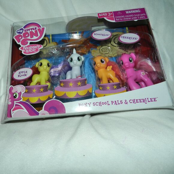 My Little Pony School Pals & Cheeriee Figure Set BNIB 🆕⌚📦🏃💨🚚 - Picture 7 of 16